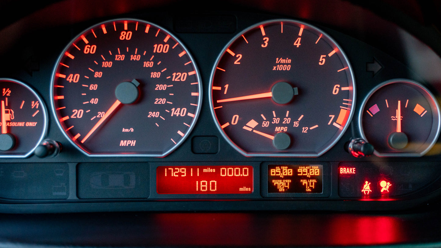 Gauge.S E38 / E39 / E46 / E53 gearbox cluster mod