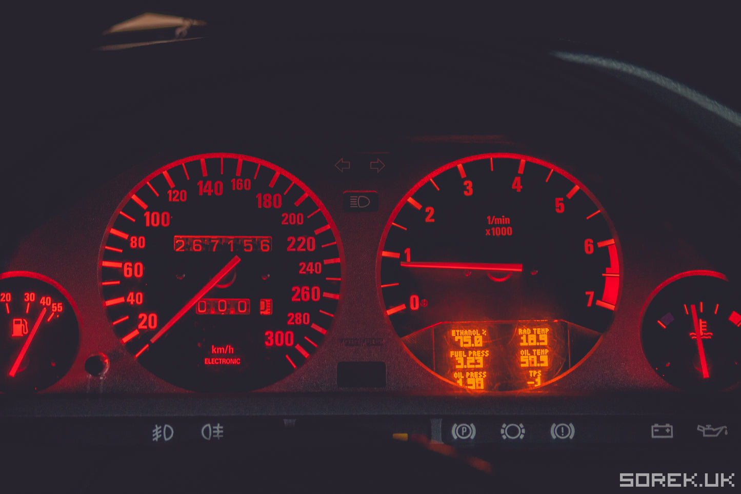 Gauge.S BMW E30 direct replacement instrument cluster economizer