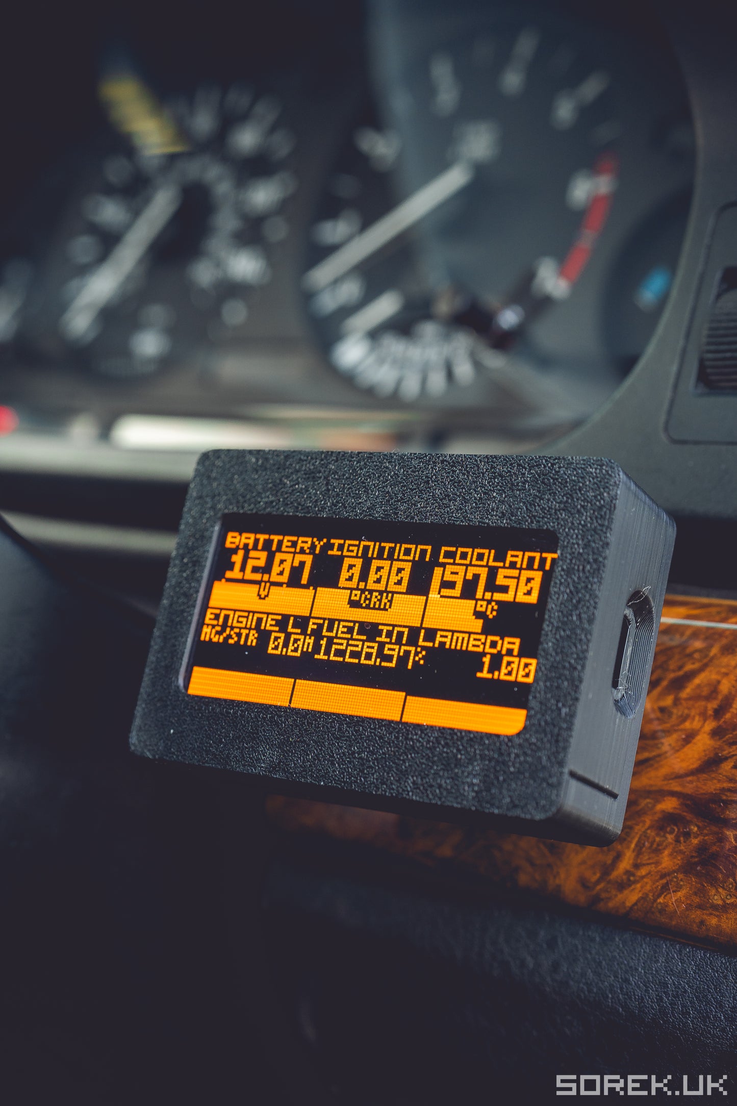 Gauge.S standalone BMW E46 E39 M3 CAN OBD 2007+ car MX5 NC ND racing analog