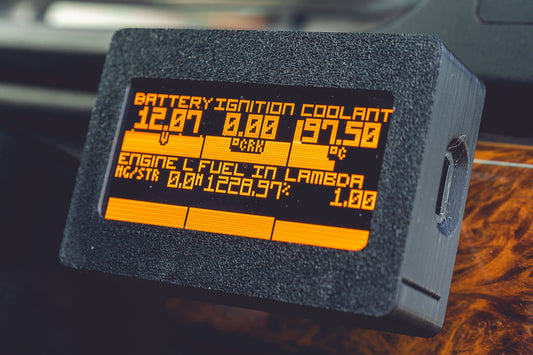 Gauge.S standalone BMW E46 E39 M3 CAN OBD 2007+ car MX5 NC ND racing analog