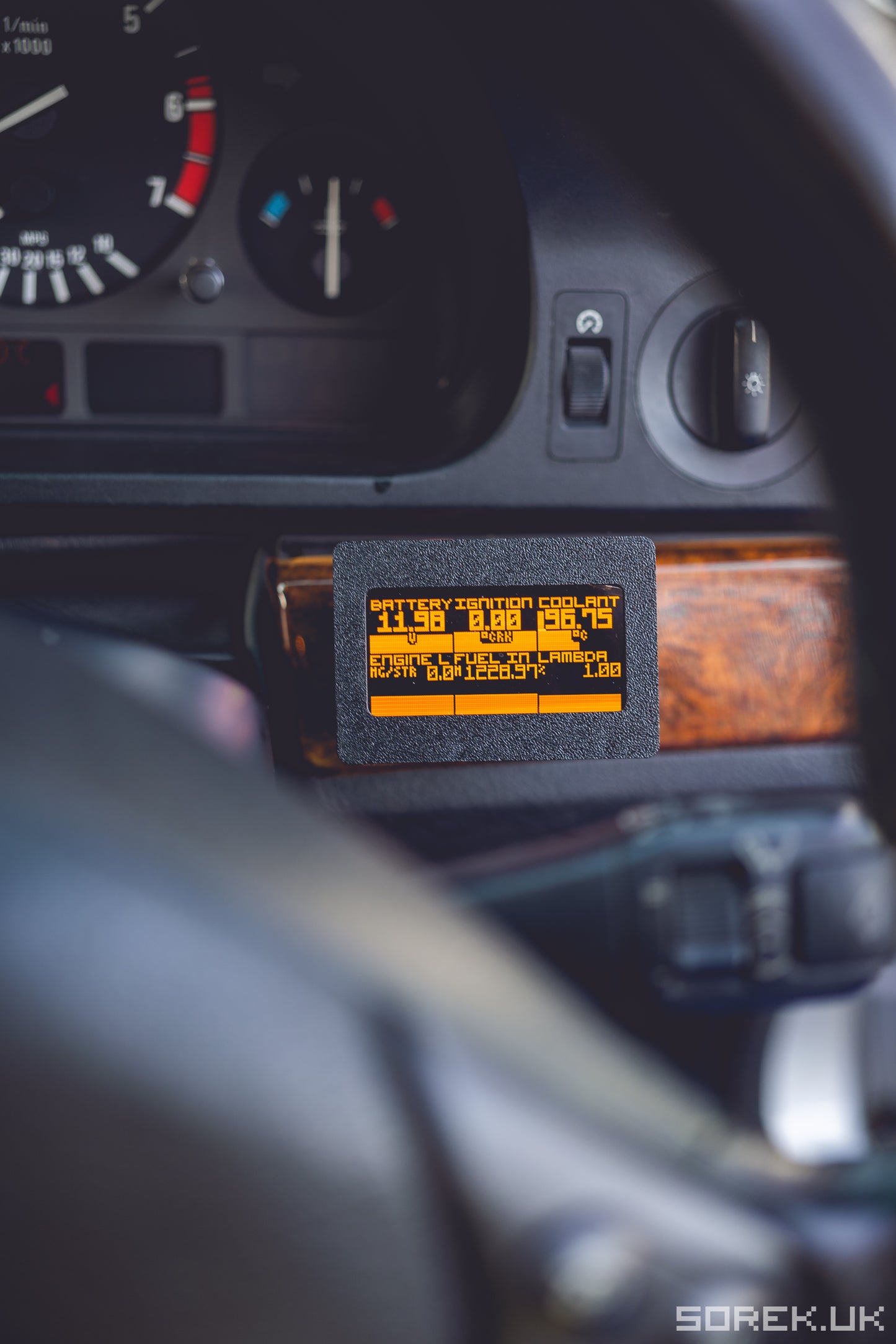 Gauge.S standalone BMW E46 E39 M3 CAN OBD 2007+ car MX5 NC ND racing analog