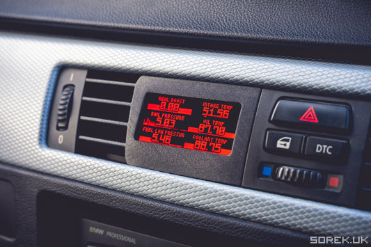 Gauge.S for E9X E90 E91 E92 E93 vent mount