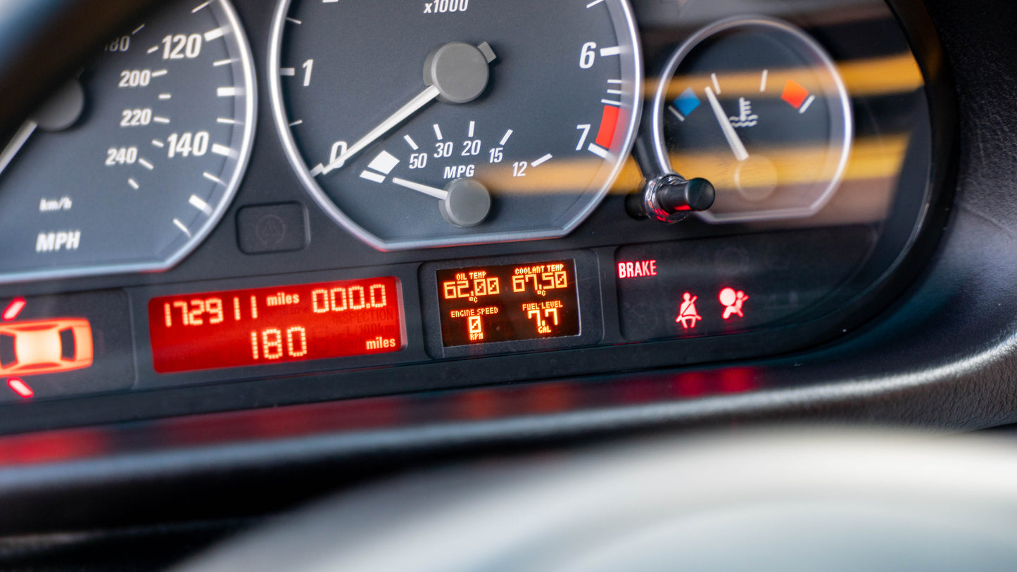 Gauge.S E38 / E39 / E46 / E53 gearbox cluster mod