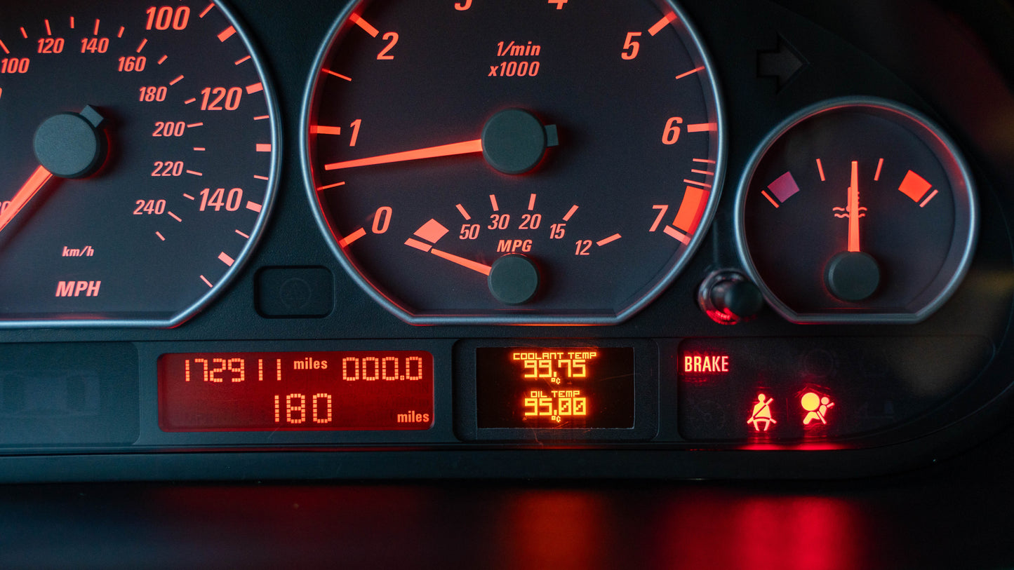 Gauge.S E38 / E39 / E46 / E53 gearbox cluster mod